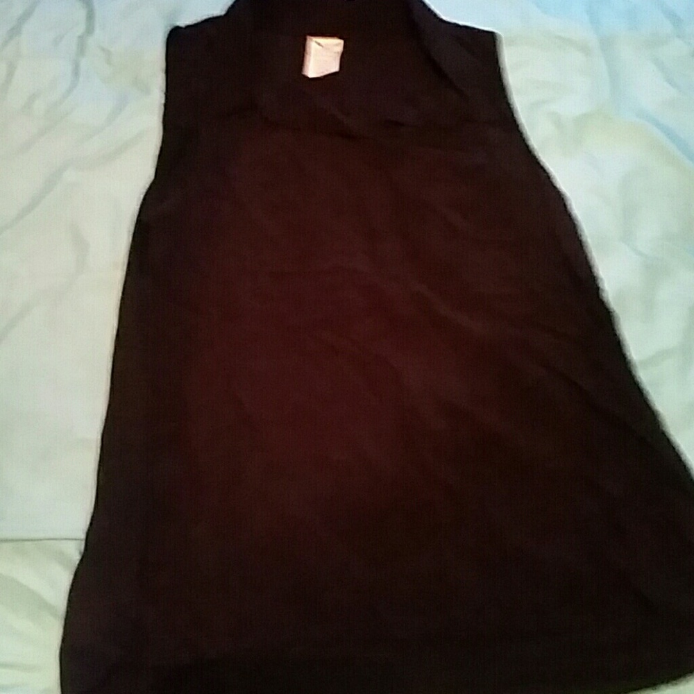 Black Business Casual tank blouse